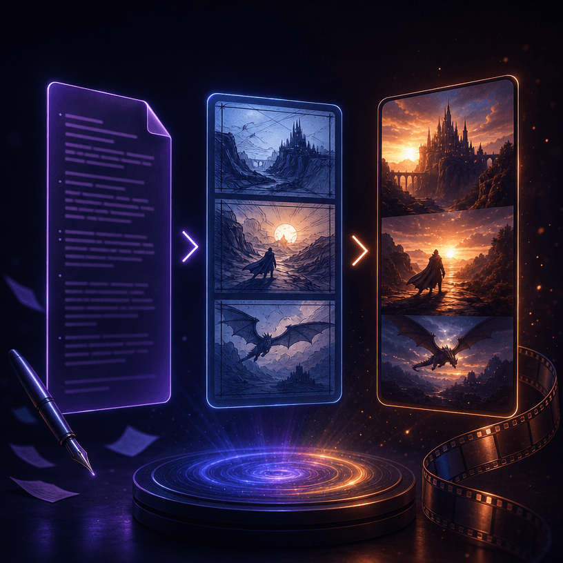 AI Short-Form Video Maker: Script, Storyboard, Generate preview