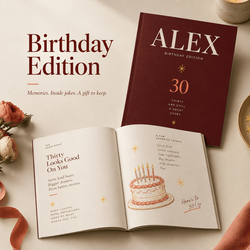 Birthday Edition — Mini-Magazine Maker preview