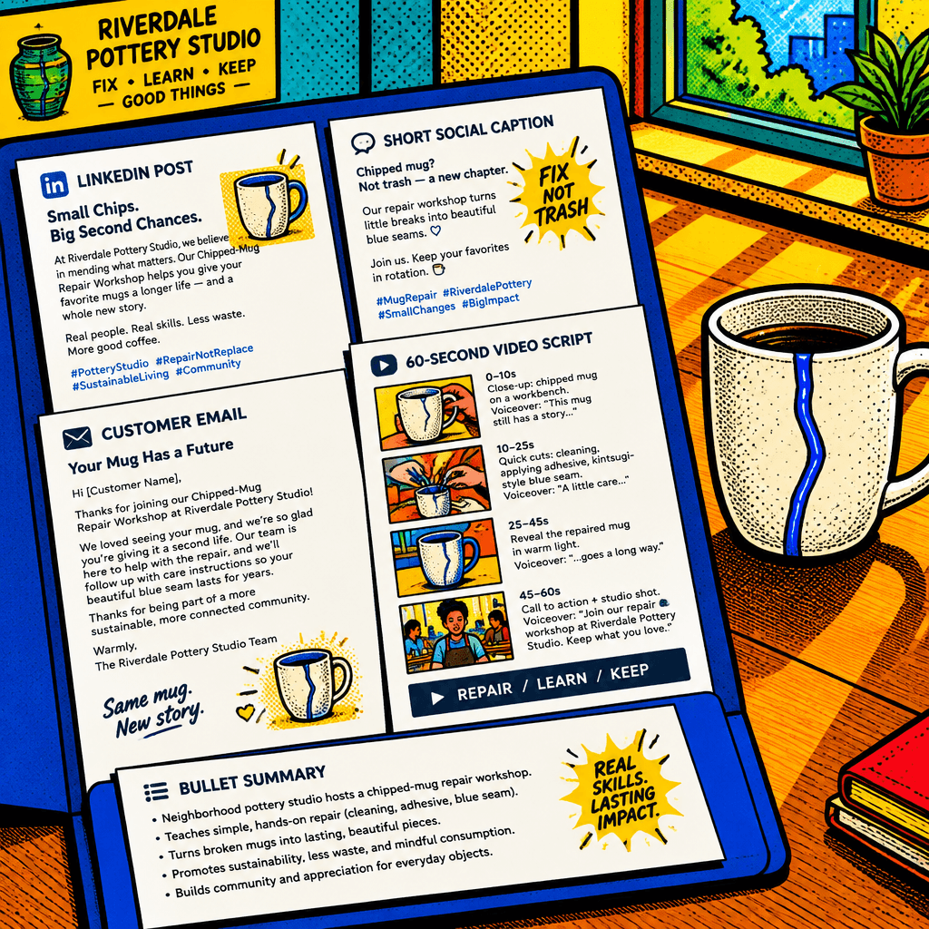 Content Repurposer preview