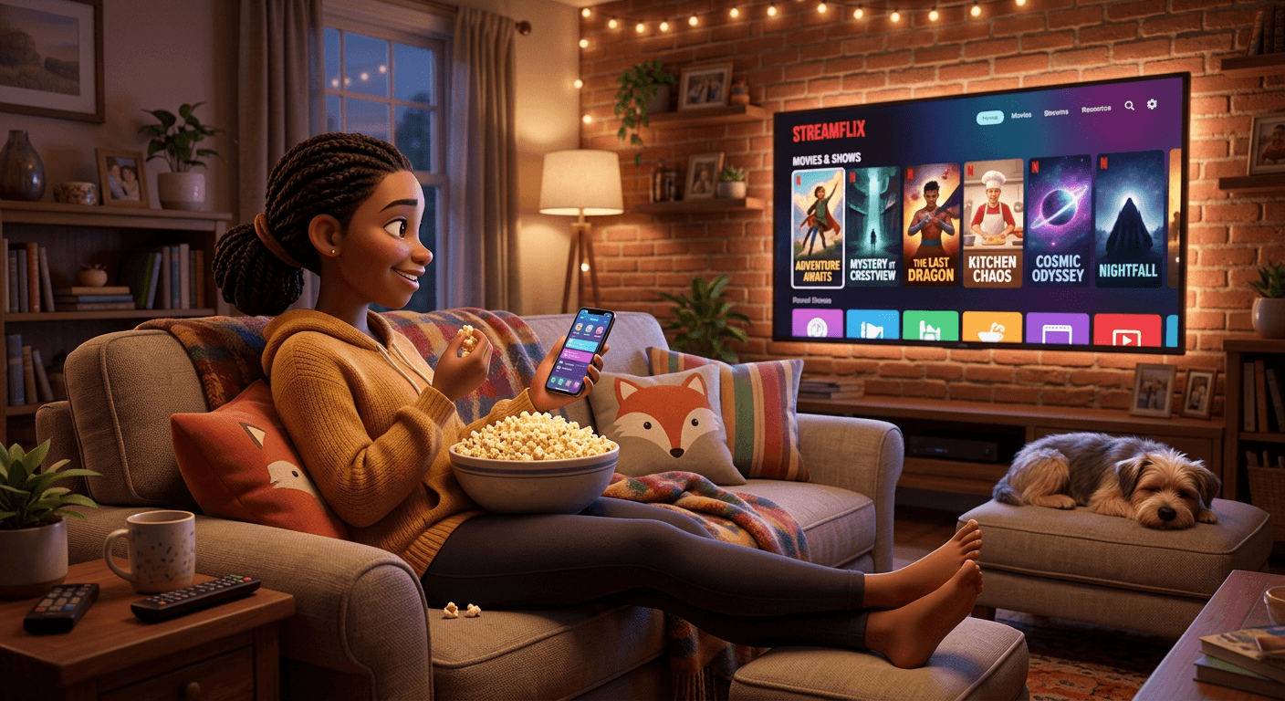 Movie & Show Recommender preview